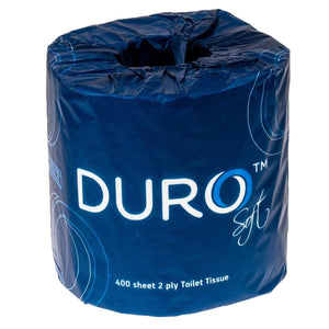 Toilet Paper Rolls 2ply 400 Sheets Duro - Packware