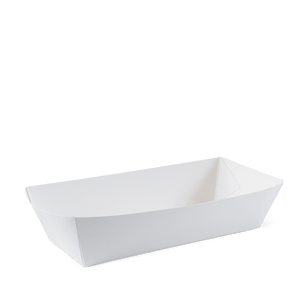 White Hot Dog Tray - Packware