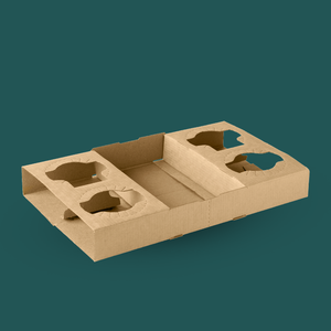 2 & 4 Cup BioCup Paper Tray