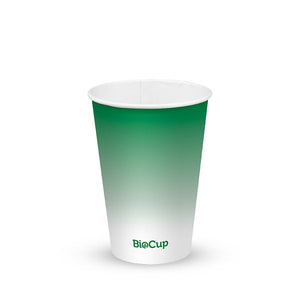 420ml / 14oz Green Cold Paper BioCup