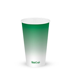 500ml / 16oz Green Cold Paper BioCup