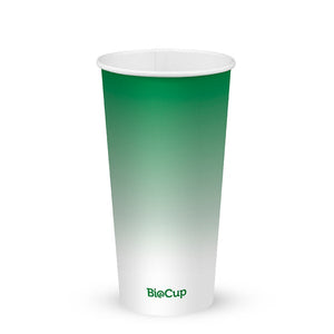 600ml / 20oz Green Cold Paper BioCup