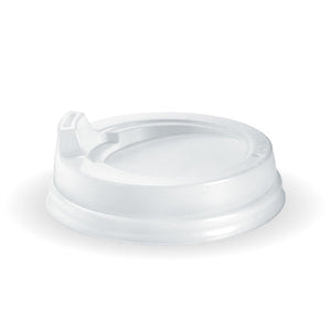 PS Small Sipper Lid - 6, 8, 10 And 12oz, 80mm, White