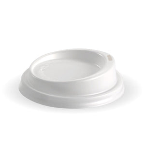 PS Small Lid - 6, 8, 10 And 12oz, 80mm, White