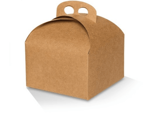 Kraft Cake Box - Large-155x155x102 mm - Packware