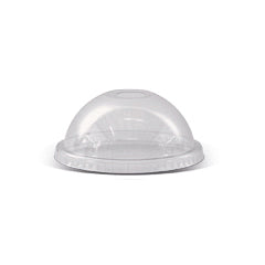PET dome lid 78mm for 6/8oz/Die-cut hole 1000pc/ctn
