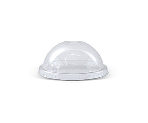 PET DOME LID WITH HOLE FOR 8OZ 1000pc/ctn