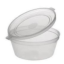 50ml Sauce Container With Hinged Lid - Packware