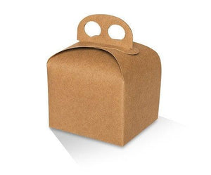 Kraft Cake Box - Small -110x95x89 mm - Packware