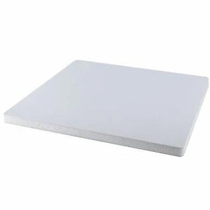 9" Square Silver Cake Board