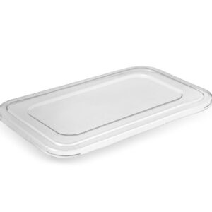 PET Lid for 4 compartment tray 300pc/ctn