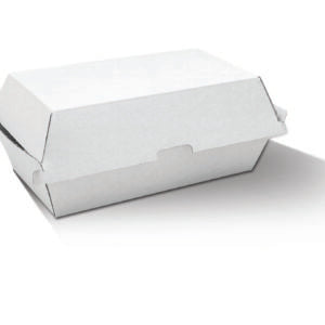 Snack Box - Regular/ White Corrugated / Plain 200pc/ctn